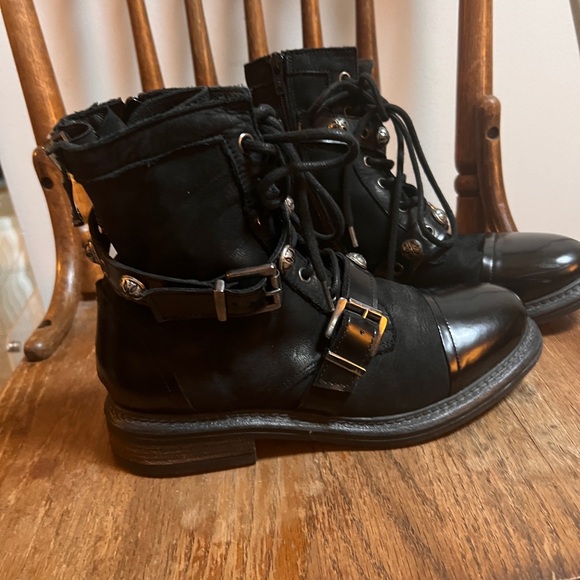 Free people military boots combat - Picture 2 of 7